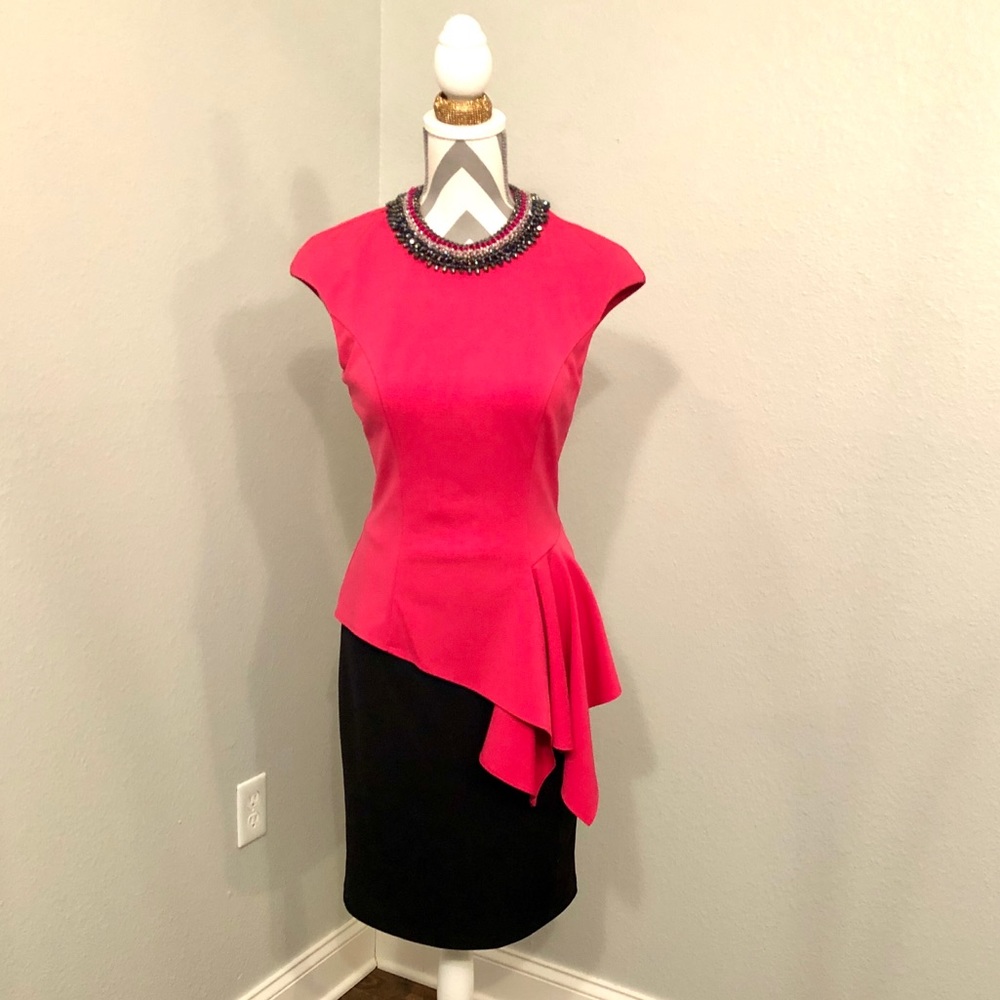 Terani Couture Two-Piece Beaded Interview Dress